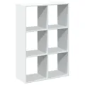 Étagère séparatrice de pièce blanc 69,5x29x103,5 cm
