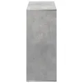 Étagère séparatrice de pièce gris béton 69,5x29x69,5 cm