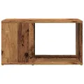Meuble TV vieux bois 60x24x32cm bois d'ingénierie