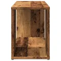 Meuble TV vieux bois 60x24x32cm bois d'ingénierie