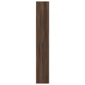 Bibliothèque chêne marron 40x30x189 cm bois d'ingénierie