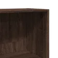 Bibliothèque chêne marron 40x30x189 cm bois d'ingénierie