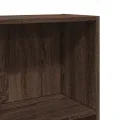 Bibliothèque chêne marron 60x24x143 cm bois d'ingénierie