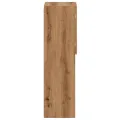 Meuble TV avec lumières LED chêne artisanal 30,5x30x102 cm