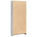 Bibliothèque sonoma gris 80x24x176 cm bois d'ingénierie