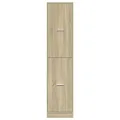 Armoire d'apothicaire chêne sonoma bois d'ingénierie