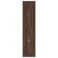 Armoire apothicaire chêne marron 40x41x174,5 cm bois ingénierie