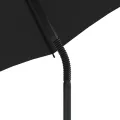 Canapé de jardin 2 places avec parasol et tabourets beige rotin