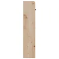 Tête de lit avec rangement 160 cm bois massif de pin