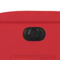Fauteuil inclinable électrique Rouge Similicuir