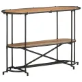 Table console 110x42x76 cm bois massif d'acacia