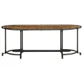 Table basse 110x55x40 cm bois massif de récupération