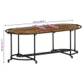 Table basse 110x55x40 cm bois massif de récupération