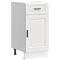 Armoire de cuisine Porto blanc bois d'ingénierie