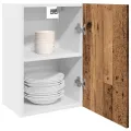 Armoire suspendue vieux bois 40x31x60 cm bois d'ingénierie