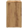 Tables gigognes 3 pcs chêne artisanal bois d'ingénierie