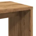 Tables gigognes 3 pcs chêne artisanal bois d'ingénierie