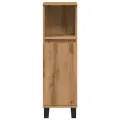 Armoire de salle de bain chêne artisanal 30x30x100 cm