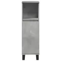 Armoire de salle de bain gris béton 30x30x100 cm