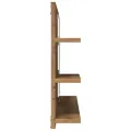  Armoire à miroir de salle de bain chêne artisanal 90x11x45 cm