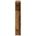 Armoire de tête de lit vieux bois 100x19x104,5 cm