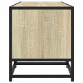 Meuble TV chêne sonoma 210x35x41 cm bois d'ingénierie