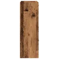 Bibliothèque vieux bois 60,5x30x90 cm bois d'ingénierie