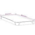 Protège-matelas blanc 80x200 cm imperméable