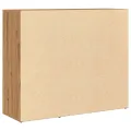 Buffet chêne artisanal 91x29,5x75 cm bois d'ingénierie