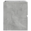 Armoire d'évier Gris béton 41x38,5x45 cm Bois d’ingénierie