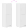 Armoire de cuisine blanc 38x41,5x131,5 cm bois d'ingénierie