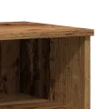 Table de chevet vieux bois 40x35x50 cm bois d’ingénierie