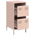Buffet rose 35x39x73,5 cm acier laminé à froid