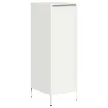 Buffet haut blanc 35x39x103,5 cm acier