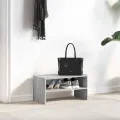 Étagère à chaussures empilable sonoma gris 60x30x30,5 cm