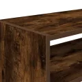 Étagère à chaussures empilable chêne fumé 60x30x30,5 cm