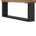 Meuble TV chêne artisanal 150x30x44,5 cm bois d'ingénierie