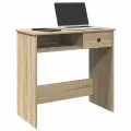 Bureau Chêne Sonoma 80x40x75 cm Aggloméré