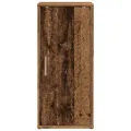 Armoires à chaussures 2 pcs vieux bois bois d'ingénierie