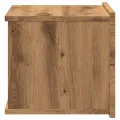 Tables de chevet murales 2 pcs chêne artisanal 40x32x30 cm