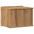 Tables de chevet murales 2 pcs chêne artisanal 40x32x30 cm