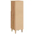 Armoire de salle de bain chêne artisanal 30x30x100 cm