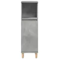 Ensemble de meubles de salle de bain 3 pcs gris béton