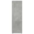 Armoire de salle de bain Gris béton 30x30x95 cm Aggloméré