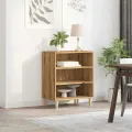 Buffet chêne artisanal 57x35x75 cm bois d'ingénierie