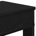 Étagère à chaussures noir 60x30x98 cm bois d'ingénierie