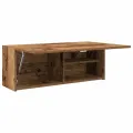 Armoire murale de bain vieux bois 80x25x30 cm bois d'ingénierie