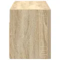 Armoire murale de bain chêne sonoma 60x25x30 cm bois ingénierie