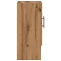 Armoire murale chêne artisanal 60x31x70 cm bois d'ingénierie