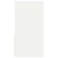 Tables de chevet avec tiroir 2 pcs blanc 35x34x66,5 cm